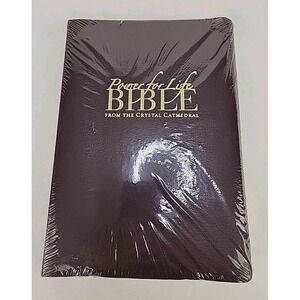 Power for Life Bible From the Crystal Cathedral by Schuller Leather Sealed